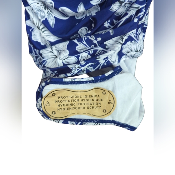 Ekouaer Women's Elegant Inspired Vintage One Piece Pin up Monokinis Swimsuit L. - Picture 3 of 5